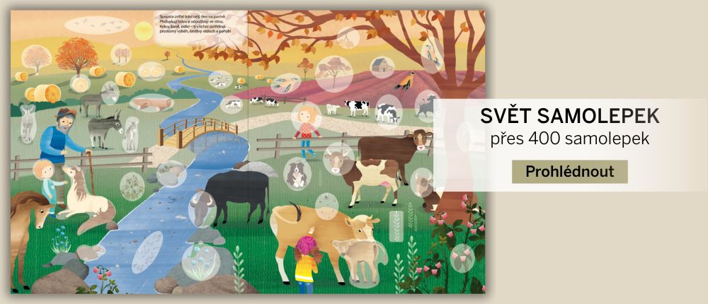 Svet samolepek - pres 400 samolepek